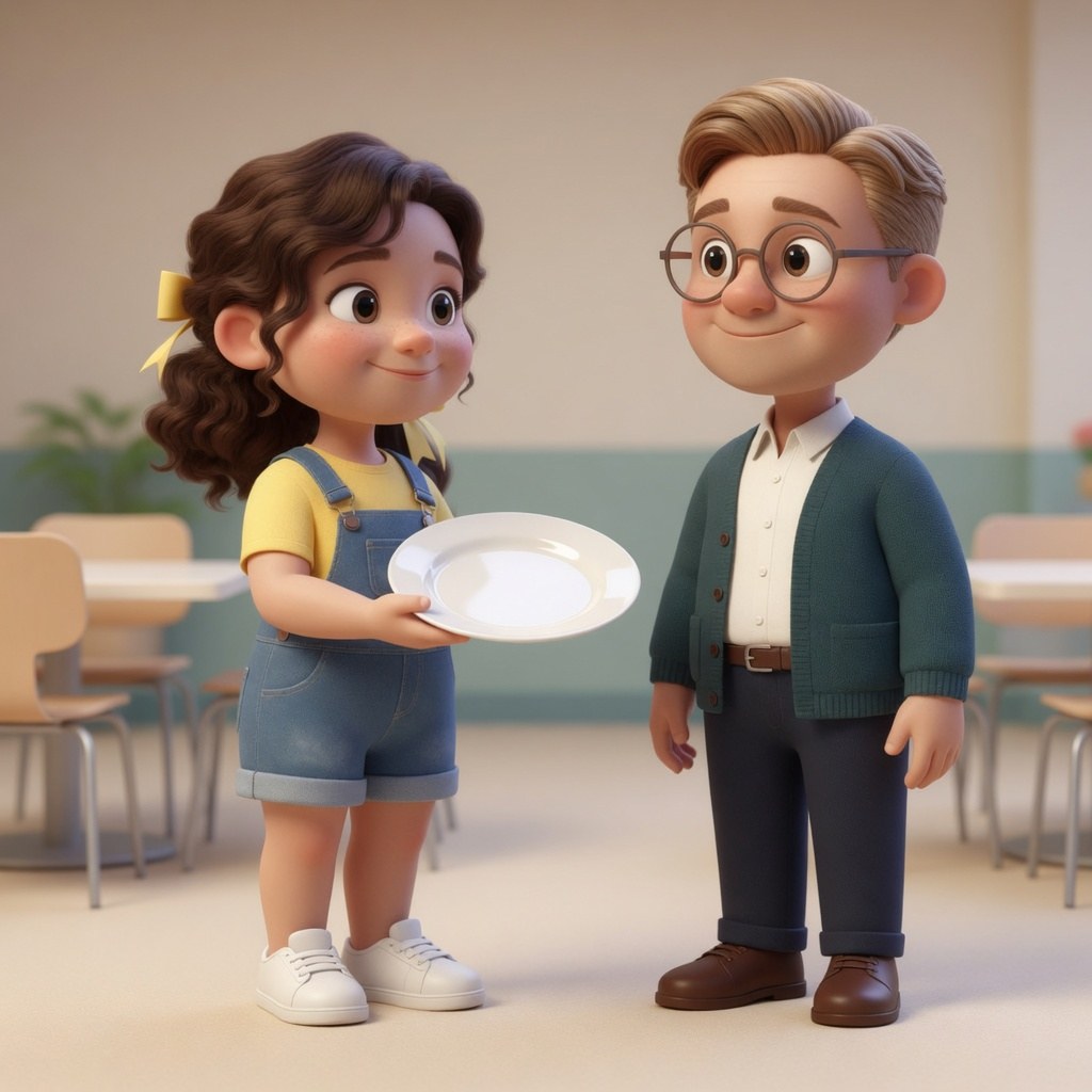 ¡Profe, me lo he comido todo! — Вчителько, я все з’їла!