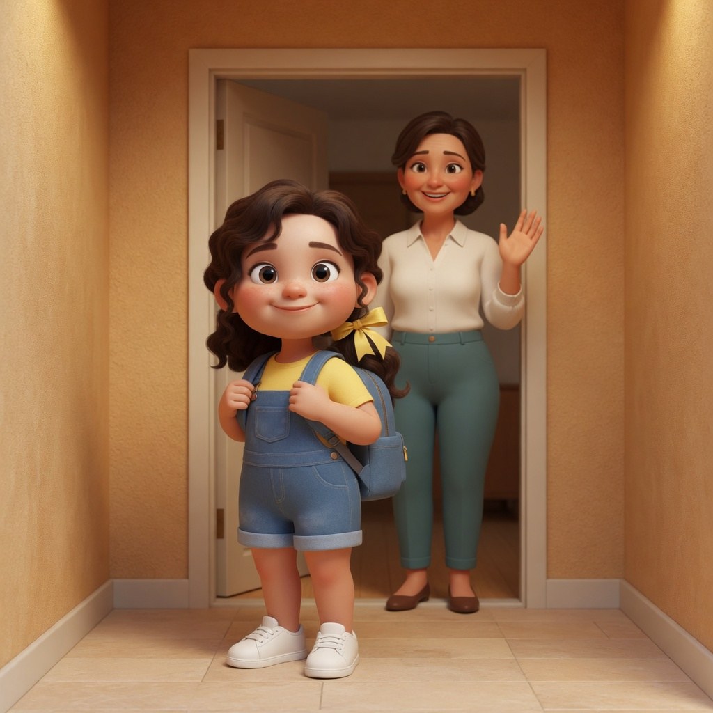 ¡Ya voy, mamá! — Іду-іду, мамо!