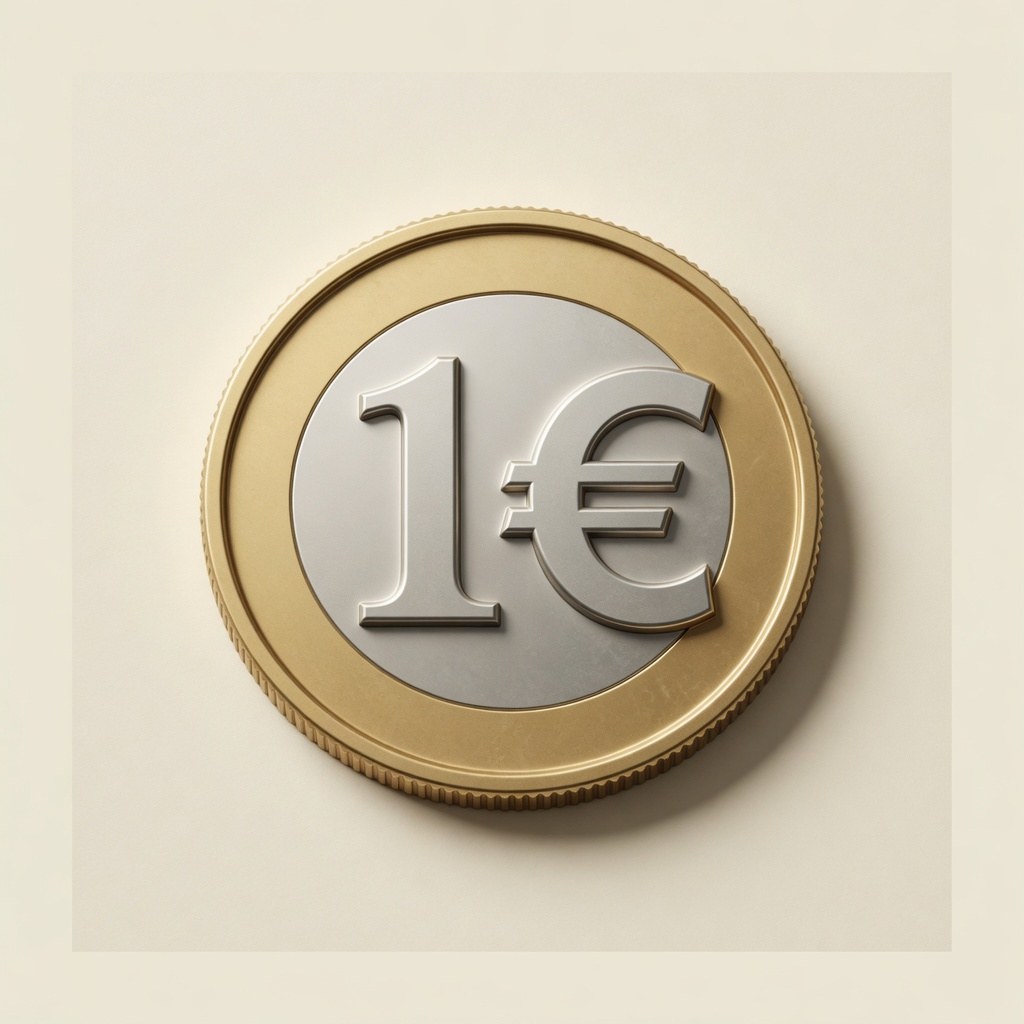 un euro — 1 евро