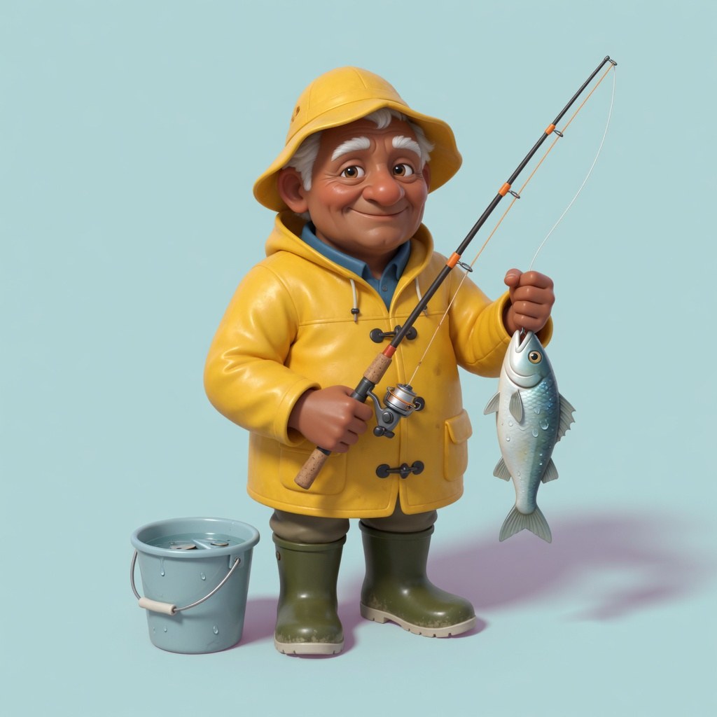 pescador — рыбак
