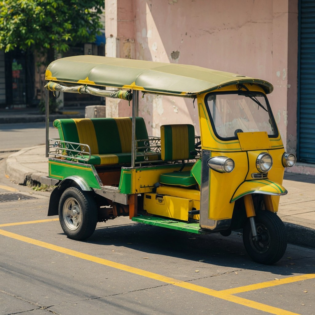 tuk tuk — тук-тук (моторикша)