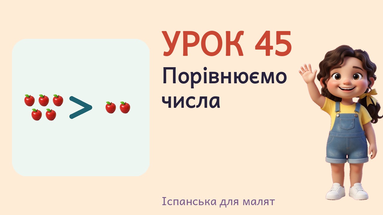 Урок 45. Порівнюємо числа